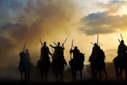 krigere til hest