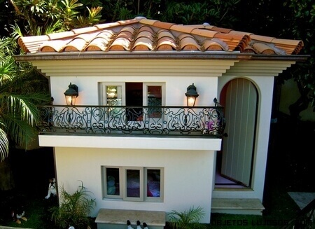 Eksempel på luksuriøse hundehuse